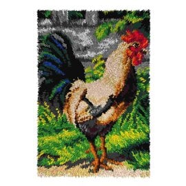 Orchidea - Smyrna - Haan Latch hook kleedpakket 50x74,5cm