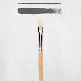 Rembrandt Olie- & acrylverfpenseel serie 200 - Hog Bristle - nr. 12