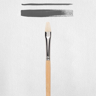 Rembrandt Olie- & acrylverfpenseel serie 200 - Hog Bristle - nr. 12
