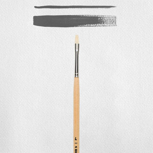 Rembrandt Olie- & acrylverfpenseel serie 200 - Hog Bristle - nr. 4
