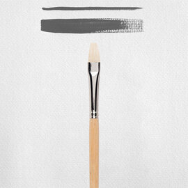Rembrandt Olie- & acrylverfpenseel serie 200 - Hog Bristle - nr. 16
