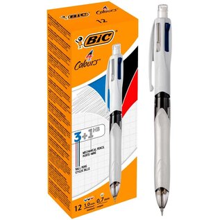Bic: 3-kleuren balpen HB" met vulpotlood HB 0.7mm