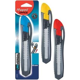 Maped: Breekmes "Universal" 18mm, rechtshandig, handmatig vergrendel
