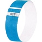 Evenementenbandjes - Polsbandjes Sigel super soft, 255x25mm 120 stuks neon blauw