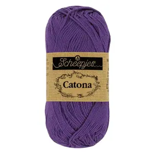 Scheepjes Catona  521 Deep Violet bad 23
