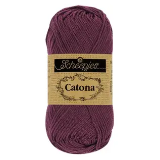 Scheepjes Catona 394 Shadow Purple bad 26