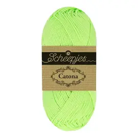Scheepjes Catona 107 Fresh Lime bad 1