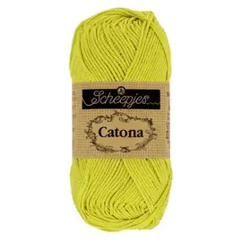 Scheepjes Catona  245 Green Yellow bad 35