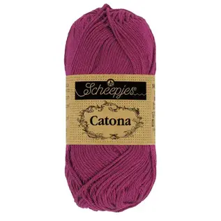 Scheepjes Catona 128 Tyrian Purple bad 31