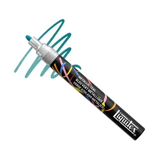 Liquitex Marker Metallic teal lichtgroen 2mm