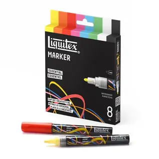 Liquitex Set 8 Markers Essential 2mm