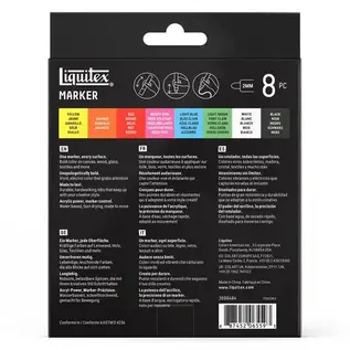 Liquitex Set 8 Markers Essential 2mm