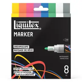 Liquitex Set 8 Markers Dreamscape 2mm