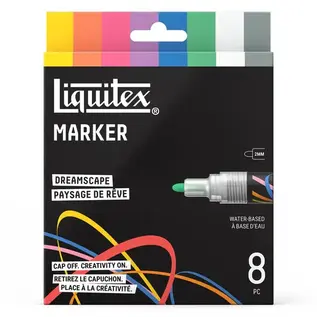 Liquitex Set 8 Markers Dreamscape 2mm