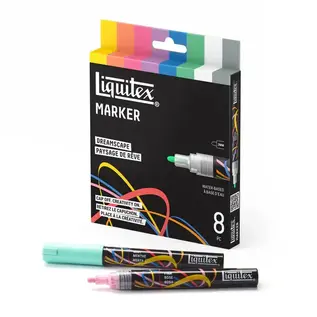 Liquitex Set 8 Markers Dreamscape 2mm