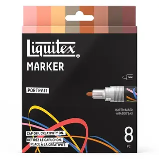 Liquitex Set 8 Markers Portrait 2mm