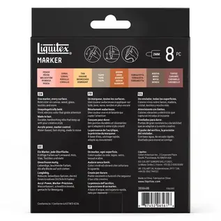 Liquitex Set 8 Markers Portrait 2mm