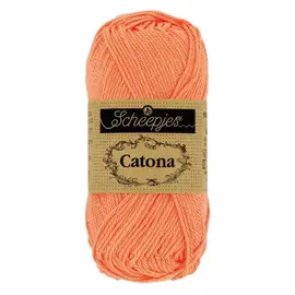 Scheepjes Catona 410 Rich Coral bad 24