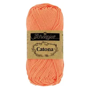 Scheepjes Catona 410 Rich Coral bad 24