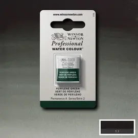 Winsor & Newton PROFESSIONAL WATERCOLOUR - AQUARELVERF HALVE NAP PERYLEN GRN Serie 2