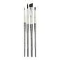 Pan Art Penselenset synthetisch nr.01-06 - multi - 4st