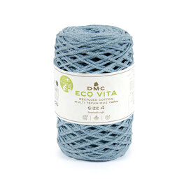 DMC Eco Vita 4mm  col.07 Jeans bad 0067 -1 250gr.