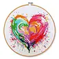 Pony Only Kruissteek Design kit Heart -