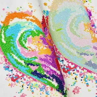 Pony Only Kruissteek Design kit Heart -