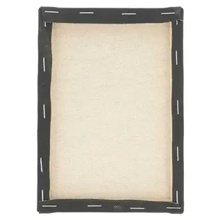 Pan Art Tafelezel en canvas 12x17cm combi-set zwart