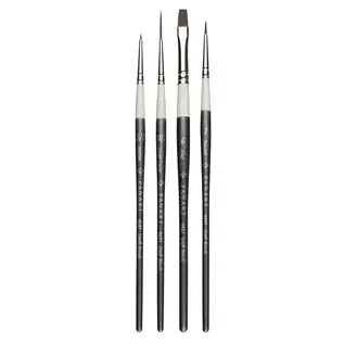 Pan Art Penselenset synthetisch nr.01-06 -multimedia-