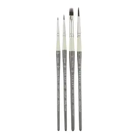 Pan Art Penselenset synthetisch nr.00-04 - multi -