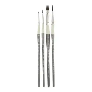 Pan Art Penselenset synthetisch nr.00-04 - multi -