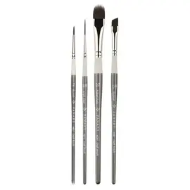 Pan Art Penselenset synthetisch nr.00-04 -multimedia-