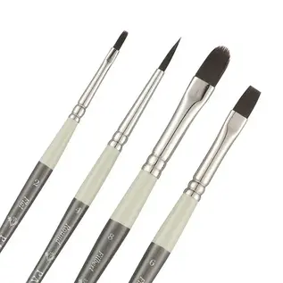 Pan Art Penselenset synthetisch nr.-4-08 - multi - 1x4st