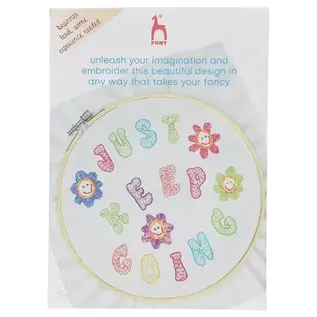Pony Easy stitch borduurkit Just keep going