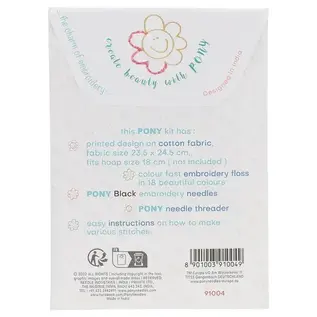 Pony Easy stitch borduurkit Just keep going