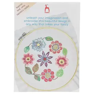 Pony Easy stitch borduurkit Floral