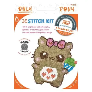 Pony Only Mini Kruissteekkit Kawaii cat