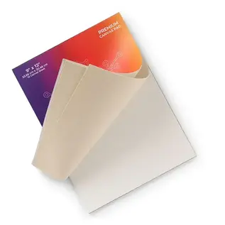 Pan Art Premium Canvas verfblok 22x30cm - 10p -
