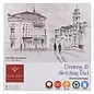 Pan Art Schets- en tekenblok 30x30cm - 20p -