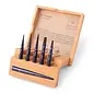 Pan Art Penselenset houten box nr.4-8 - aquarel-acryl -