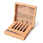 Pan Art Penselenset houten box nr.4-8 - aquarel-acryl -