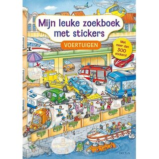 Mijn leuke zoekboek met stickers - Voertuigen Met meer dan 300 stickers