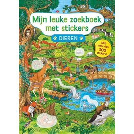 Mijn leuke zoekboek met stickers - Dieren Met meer dan 300 stickers