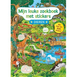 Mijn leuke zoekboek met stickers - Dieren Met meer dan 300 stickers