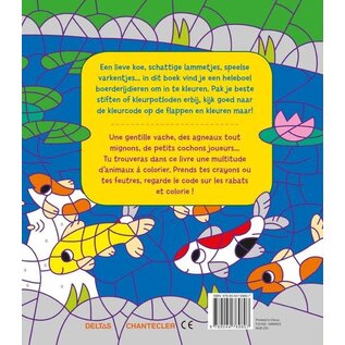 Coloriages codés - Les animaux de la ferme
