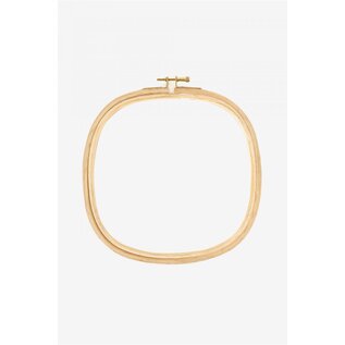DMC Vierkante houten borduurring 21 x 21 cm