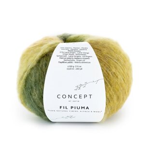 FIL PIUMA 300 - Groen-Oker bad 91632A