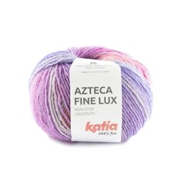 AZTECA FINE LUX 412 - Kauwgom roze-Licht oranje-Turkoois blauw bad 82783A