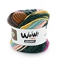 WOW GRANNY 500 -  Groen-Oker-Camel-Kauwgom roze bad 92062